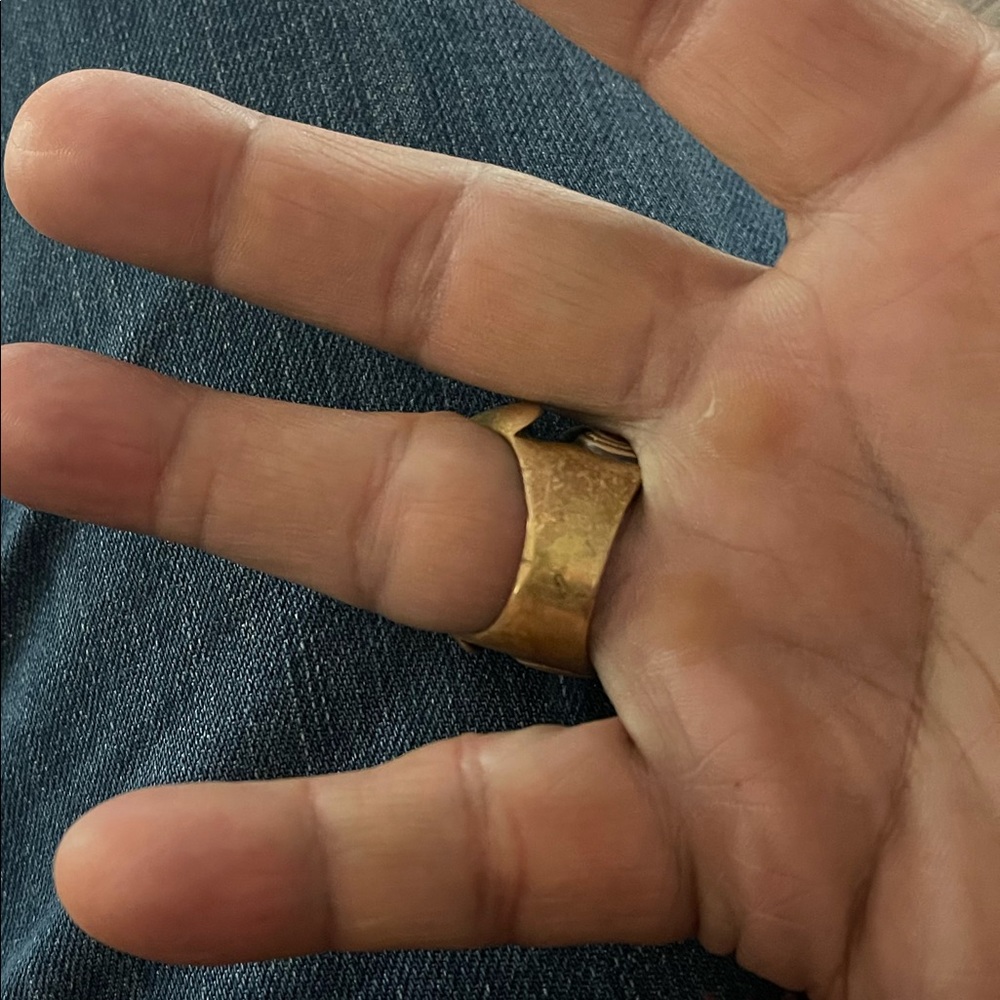 Solid Brass Ring - image 6
